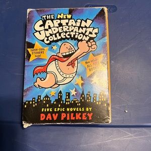 The new captain underpants collection includes all five books